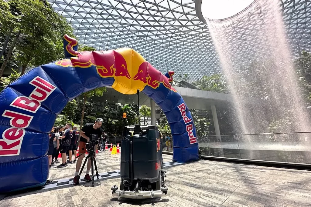 Brand activation by Werks Solutions for Red Bull Racing